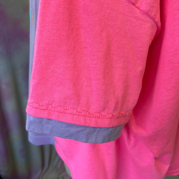 Women’s NWT Y2K Cold Shoulder Cutout Power Puff Girls Top Maternity Friendly - Picture 6 of 9